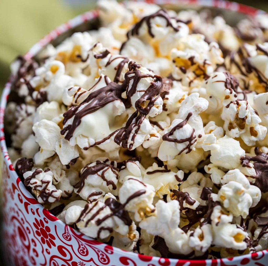 Chocolate Popcorn Gift Ideas
